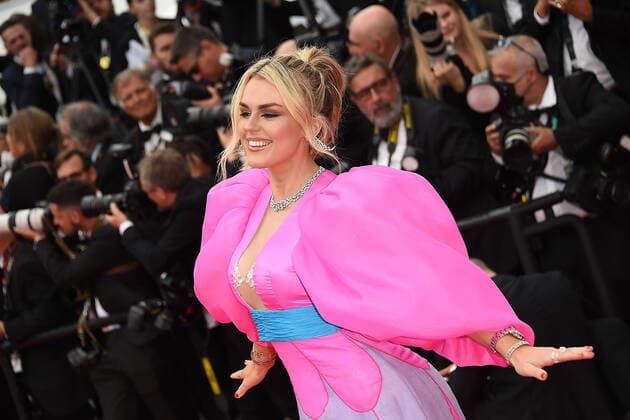 Cannes 2022 - 75Â° Festival Internazionale del cinema, Prima Serata, Red Carpet del film Top Gun: Maverick.  Nella foto: Tallia Storm  Copyright: xAlbertoxTerenghix xipa-agency.nex xVenezia2020x