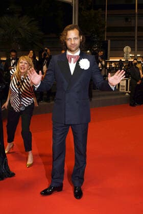 75th Cannes Film Festival 2022, red carpet Le Otto Montagne. Pictured: Alessandro Borghi  Copyright: xManuelexMangiarottix xipa-agencyx xVeneziax2020x