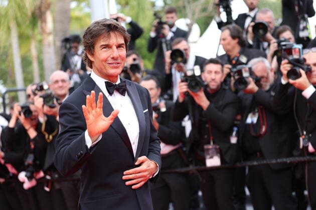 75eme Festival International du Film de Cannes. Montée des marches du film d?ouverture «Top Gun: Maverick». 75th International Cannes Film Festival. Opening with Red carpet of « Top Gun: Maverick» movie. 280309 0000-00-00 Cannes France Cruise, Tom  Copyright: xTerencexBaelenx STAR_280309_068