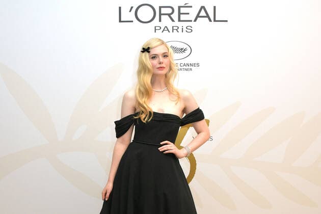 Internationale Filmfestspiele von Cannes, L Oreal Event Cannes 2022 - 75Â° Festival Internazionale del cinema, L OrÃ al Paris anniversary dinner. Nella foto Elle Fanning  Copyright: xSimonexComix xipa-agency.netx xVenezia2020x