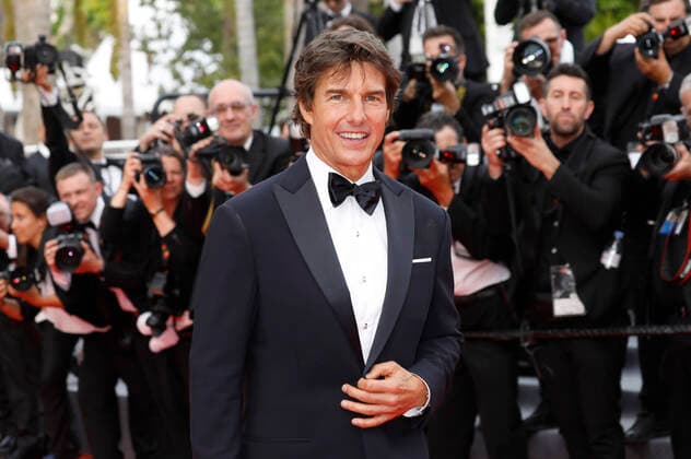 Tom Cruise at the premiere of the feature film Top Gun Maverick at the Festival de Cannes 2022 75 Cannes International Film Festival at the Palais des Festivals Cannes, 18 05 2022. Foto:xD.xBedrosianx xFuturexImage