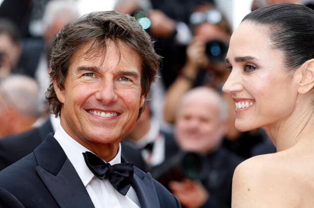 Tom Cruise and Jennifer Connelly at the premiere of the feature film Top Gun Maverick at the Festival de Cannes 2022 75 Cannes International Film Festival at the Palais des Festivals Cannes, 18 05 2022. Foto:xD.xBedrosianx xFuturexImage