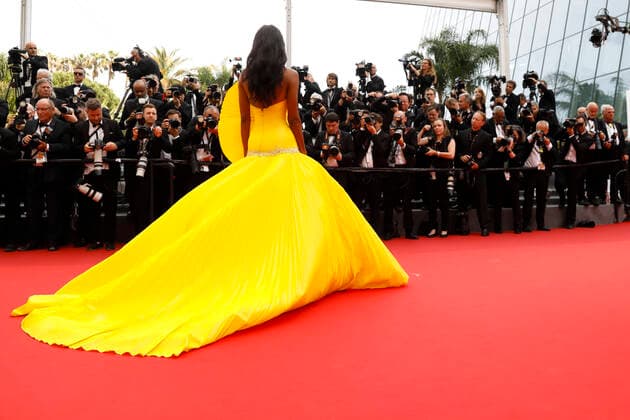 May 18, 2022, Cannes, France: Jasmine Tookes attends the premiere of Top Gun: Maverick during the 75th Annual Cannes Film Festival at Palais des Festivals in Cannes, France, on 18 May 2022. Photo: Cannes France - ZUMAm179 20220518_zep_m179_108 Copyright: xAlecxMichaelx