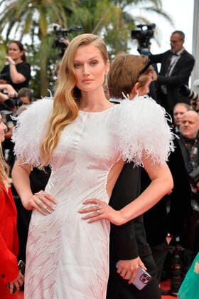 Toni Garrn premiere of the feature film Top Gun Maverick at the Festival de Cannes 2022 75 Cannes International Film Festival at the Palais des Festivals Cannes May 18 2022
