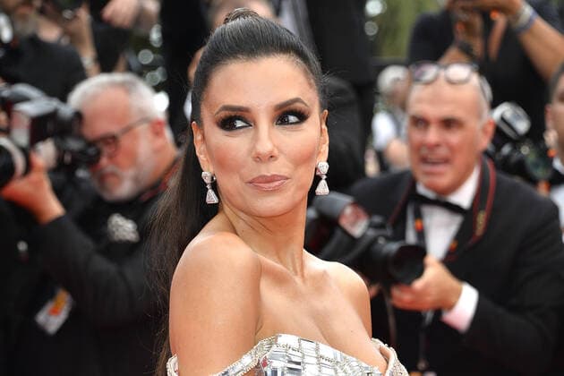 Eva Longoria at the Top Gun Maverick movie premiere on 18 05 2022 at the 75 Cannes Film Festival in Cannes 75 Cannes Film Festival 2022 Top Gun Maverick movie premiere