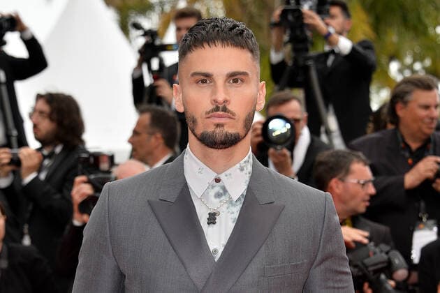 Baptiste Giabicon at the Top Gun Maverick Film Premiere on 18 05 2022 at the 75 Cannes Film Festival in Cannes 75 Cannes Film Festival 2022 Top Gun Maverick Film Premiere