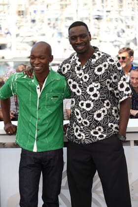 75th Cannes film festival 2022, Photocall film ™Tirailleurs™ (Father and soldiers). Pictured: Omar Sy, Alassane Sy  Copyright: xAlbertoxTerenghi Cannesx2022x xix xVenezia2020x