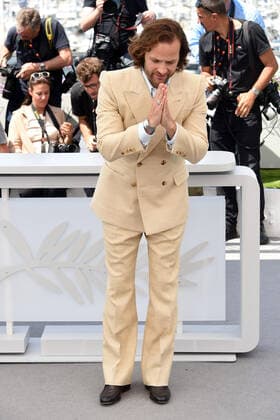75th Cannes film festival 2022, Photocall film ˜Le otto montagne™. Pictured: Alessandro Borghi  Copyright: xAlbertoxTerenghi Cannesx2022x xix xVenezia2020x
