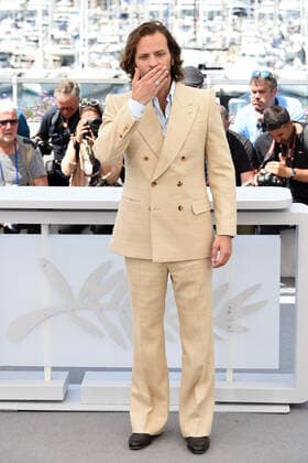 75th Cannes film festival 2022, Photocall film ˜Le otto montagne™. Pictured: Alessandro Borghi  Copyright: xAlbertoxTerenghi Cannesx2022x xix xVenezia2020x