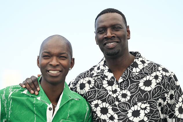 75eme Festival International du Film de Cannes. Photocall du film Tirailleurs . Festival de Cannes 2022 - The 75th annual Cannes film festival 2022 in Cannes - France - photocall of Tirailleurs - Alassane Diong; Omar Sy 280350 2022-05-19 Cannes France  Copyright: xLionelxGuericolas MPPx STAR_280350_019