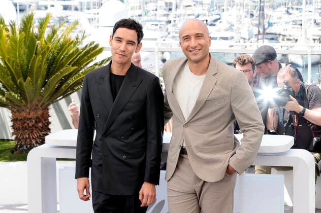 Adam Bessa and Lotfy Nathan at the photocall for the feature film Harka at the Festival de Cannes 2022 75 Cannes International Film Festival at the Palais des Festivals Cannes, 19 05 2022. Foto:xS.xGabschx xFuturexImage