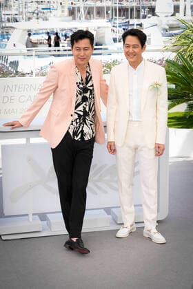 IPP Photo Daniele Cifala™ Cannes 19 05 2022 Hunt Photocall The 75th Annual Cannes Film Festival in the photo Jung Woo sung and Lee Jung jae Italy Photo Press World Copyright  0