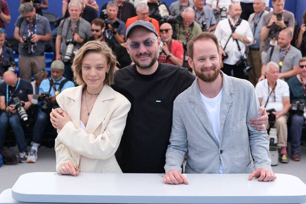 75eme Festival International du Film de Cannes. Photocall du film Tchaikovski s Wife . 75eme Festival International du Film de Cannes. Photocall du film Tchaikovski s Wife . Festival de Cannes 2022 - The 75th annual Cannes film festival 2022 in Cannes - France - photocall of Tchaikovski s Wife 280342 2022-05-19 Cannes France Mikhailova, Alena; Serebrennikov, Kirill; Biron, Odin  Copyright: xSergexArnalx xStarfacex STAR_280342_036