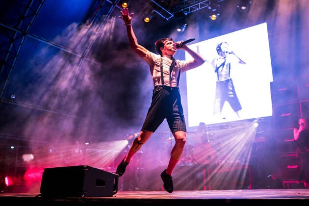 Yungblud In Concert Yungblud in concert at Carroponte, Milano, Italy, on May 18 2022. Milano Italy  Copyright: xMairoxCinquettix originalFilename: cinquetti-yungblud220518_npRxY.jpg