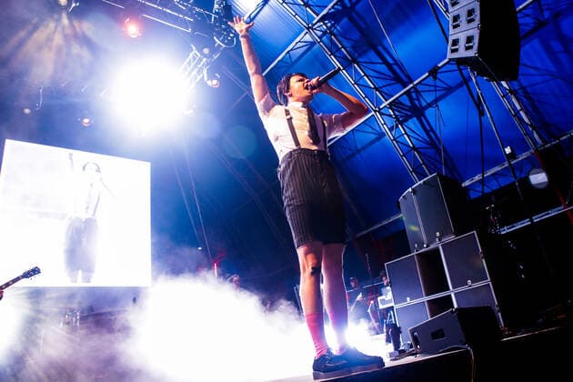 Yungblud In Concert Yungblud in concert at Carroponte, Milano, Italy, on May 18 2022. Milano Italy  Copyright: xMairoxCinquettix originalFilename: cinquetti-yungblud220518_npOYP.jpg