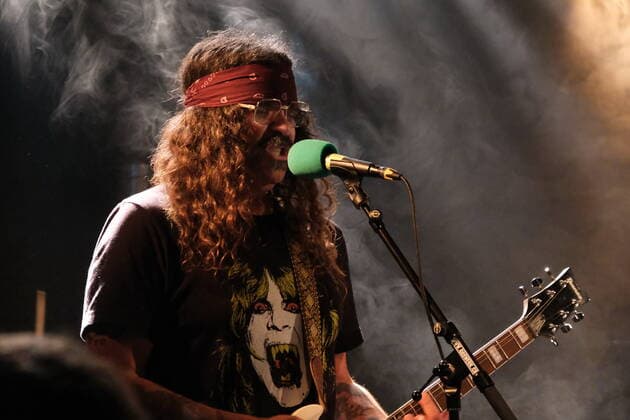 18.05.2022 - Gaswerk, Winterthur - Stöner (USA) live - Guitarist and singer Brant Bjork Winterthur Gaswerk Zürich Schweiz Copyright: xSergioxBrunettix