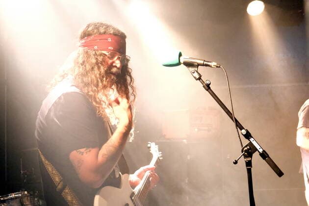 18.05.2022 - Gaswerk, Winterthur - Stöner (USA) live - Guitarist and singer Brant Bjork Winterthur Gaswerk Zürich Schweiz Copyright: xSergioxBrunettix