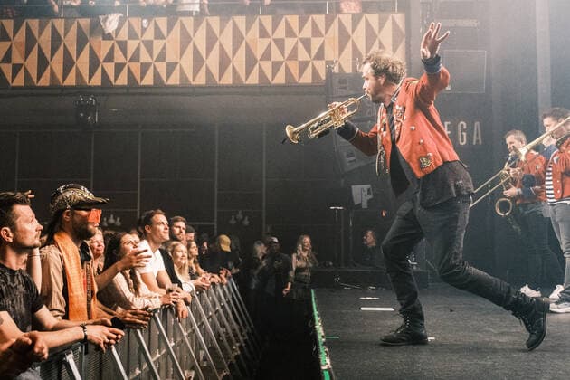 Meute live in Copenhagen, Denmark Copenhagen, Denmark. 18th, May 2022. The German techno marching band Meute performs a live concert at VEGA in Copenhagen. Copenhagen Denmark  Copyright: xGonzalesxPhoto FlemmingxBoxJensex
