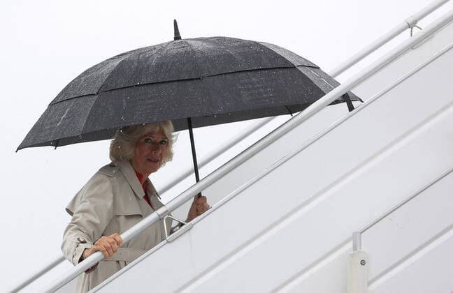 May 19, 2022, OTTAWA, ON, CANADA: Camilla, Duchess of Cornwall, departs from Ottawa for Yellowknife, while on the final day of their Canadian Royal Tour, Thursday May 19, 2022. OTTAWA CANADA  - ZUMAc35_ 20220519_zaf_c35_019 Copyright: xCarlosxOsoriox