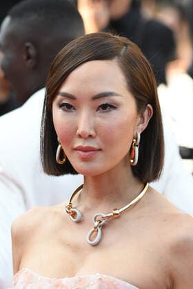 75th Cannes Film Festival 2022, red carpet Armageddon Time. Pictured: Chriselle Lim  Copyright: xManuelexMangiarottix xipa-agencyx xVeneziax2020x
