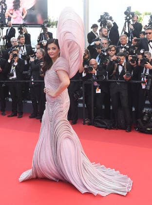 Indian actress Aishwarya Rai attends the premiere of Armageddon Time at Palais des Festivals at the 75th Cannes Film Festival, France on Thursday, May 19, 2022.  CAN20220519166 RUNExHELLESTAD