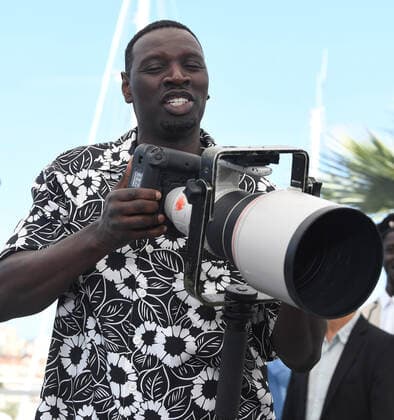 French actor Omar Sy attends the photo call for Father and Soldier at Palais des Festivals at the 75th Cannes Film Festival, France on Thursday, May 19, 2022.  CAN20220519115 RUNExHELLESTAD