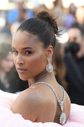 75th Cannes Film Festival 2022, red carpet Armageddon Time. Pictured: Cindy Bruna  Copyright: xManuelexMangiarottix xipa-agencyx xVeneziax2020x
