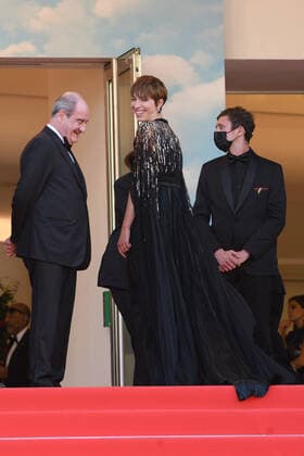 75th Cannes Film Festival 2022, red carpet Armageddon Time. Pictured: Rebecca Hall  Copyright: xManuelexMangiarottix xipa-agencyx xVeneziax2020x