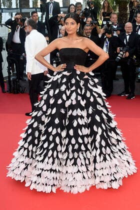 75th Cannes film festival 2022, Red Carpet film - Armageddon Time. Pictured: Farhana Bodi  Copyright: xAlbertoxTerenghi Cannesx2022x xix xVenezia2020x