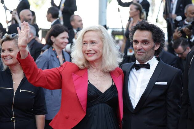75eme Festival International du Film de Cannes. Montee des marches du film Armageddon Time . 75th Cannes International Film Festival .Red Carpet of the movie Armageddon Time . 280374 0000-00-00 Cannes France Fossey, Brigitte  Copyright: xTerencexBaelenx STAR_280374_017