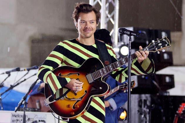 Harry Styles live at an NBC Today Show Citi Concert Series concert at Rockefeller Plaza New York, 19 05 2022. Foto:xT.xKingx xFuturexImage