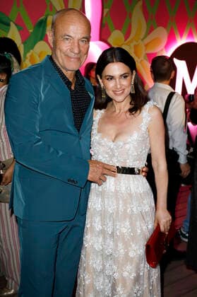 Heiner Lauterbach with wife Viktoria Lauterbach at the Magnum Party during the Festival de Cannes 2022 75 Cannes International Film Festival at the Magnum Beach Lounge Cannes, 19 05 2022. Foto:xS.xTschirnerx xFuturexImage