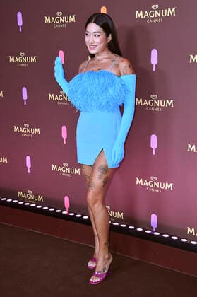 Peggy Gou at Magnum Party during Festival de Cannes 2022 75 Cannes International Film Festival at Magnum Beach Lounge Cannes, 19 05 2022. Foto:xD.xBedrosianx xFuturexImage