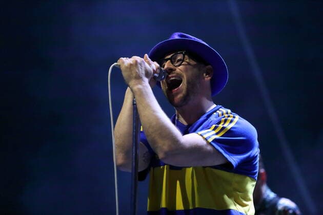 Arnim Teutoburg Weiß of the Beatsteaks at an open air concert at the Waschhaus in Potsdam, 19 May 2022 Beatsteaks concert Potsdam
