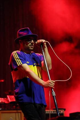 Arnim Teutoburg Weiß of the Beatsteaks at an open air concert at the Waschhaus in Potsdam, 19 May 2022 Beatsteaks concert Potsdam