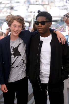 75th Cannes film festival 2022, Photocall film Armageddon time . Pictured: Jaylin Webb, Michael Banks Repeta  Copyright: xAlbertoxTerenghi Cannesx2022x xix xVenezia2020x