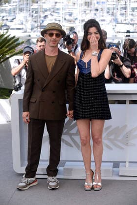 75th Cannes film festival 2022, Photocall film Armageddon time . Pictured: Anne Hathaway, Jeremy Strong  Copyright: xAlbertoxTerenghi Cannesx2022x xix xVenezia2020x