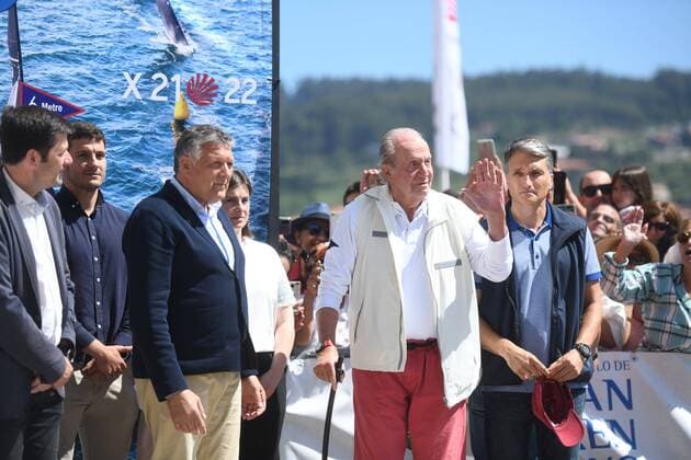 Bilder des Jahres 2022, Entertainment 05 Mai Entertainment Themen der Woche KW20 Entertainment Bilder des Tages King Juan Carlos I arriving Sanxenxo SportsPort in Sanxenxo on Friday, 20 May 2022. El Rey emerito Juan Carlos I llega al puerto de Sanxenxo 900 Cordon Press Cordon Press *** King Juan Carlos I arriving Sanxenxo SportsPort in Sanxenxo on Friday, 20 May 2022 King Juan Carlos I arriving at the port of Sanxenxo 900 Cordon Press Cordon Press  900 CordonxPress