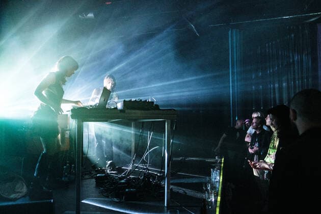Courtesy live in Copenhagen, Denmark Copenhagen, Denmark. 19th, May 2022. The Danish electronic music producer, DJ and composer Courtesy performs a live concert at Hotel Cecil in Copenhagen. Copenhagen Denmark  Copyright: xGonzalesxPhoto FlemmingxBoxJensex