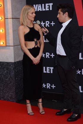 The Valet Film Premiere MEXICO CITY, MEXICO - MAY 19, 2022: Actress Samara Weaving poses for photos during the red carpet of The Valet film premiere at Cinepolis Oasis Coyoacan. On May 19, 2022 in Mexico City, Mexico. (Photo by Jorge Gonzalez Eyepix Group) Copyright: xJorgexGonzalez xEyepixxGroupx EYEPIX_JG_19052022_61759