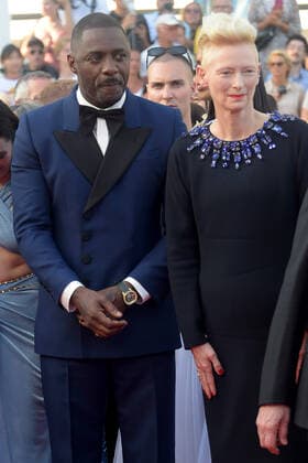 75th Cannes film festival 2022, Red Carpet film Three thousand years of longing. Pictured: Idris Elba, Tilda Swinton  Copyright: xAlbertoxTerenghi Cannesx2022x xix xVenezia2020x