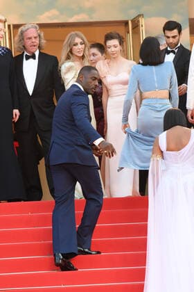 75th Cannes Film Festival 2022, red carpet Three Thousand Years Of Longing Pictured: Idris Elba, Sabrina Elba  Copyright: xManuelexMangiarottix xipa-agencyx xVeneziax2020x