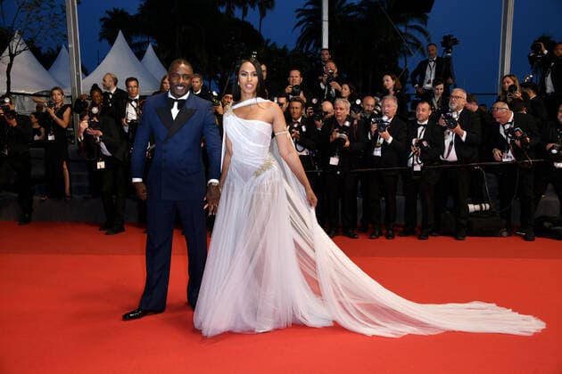 75th Cannes Film Festival 2022, Red Carpet Film Three Thousand Years Of Longing. Pictured Sabrina Elba, Idris Elba  Copyright: xSimonexComix xipa-agency.netx xVeneziax2020x