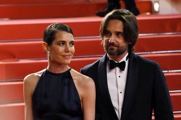 Internationale Filmfestspiele von Cannes, Premiere Frere et Soeur 75th Cannes Film Festival 2022, red carpet Brother And Sister Pictured: Charlotte Casiraghi, Dimitri Rassam  Copyright: xManuelexMangiarottix xipa-agencyx xVeneziax2020x