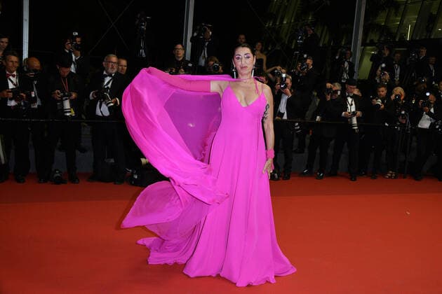 Internationale Filmfestspiele von Cannes, Premiere Frere et Soeur 75th Cannes Film Festival 2022, Red Carpet Film Brother And Sister. Pictured Rossy De Palma  Copyright: xSimonexComix xipa-agency.netx xVeneziax2020x