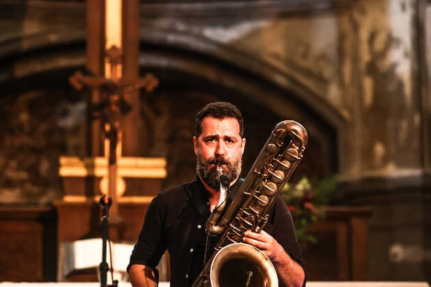 Concert by Jason Sharp @ Zionskirche Berlin, Kiezsalon Jason Sharp