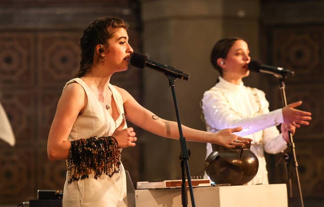 Concert by Tarta Relena @ Zionskirche Berlin, Kiezsalon Tarta Relena, Helena Ros and Marta Torrella