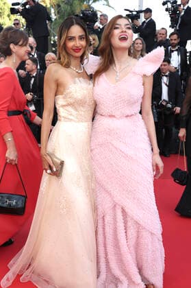 Patricia Contreras and Blanca Blanco at the premiere of the feature film Three Thousand Years of Longing at the Festival de Cannes 2022 75 Cannes International Film Festival at the Palais des Festivals Cannes, 20 05 2022. Foto:xD.xBedrosianx xFuturexImage