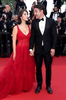 Caylee Cowan and Casey Affleck at the premiere of the feature film Three Thousand Years of Longing at the Festival de Cannes 2022 75 Cannes International Film Festival at the Palais des Festivals Cannes, 20 05 2022. Foto:xD.xBedrosianx xFuturexImage