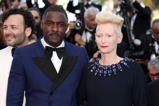 Idris Elba and Tilda Swinton at the premiere of the feature film Three Thousand Years of Longing at the Festival de Cannes 2022 75 Cannes International Film Festival at the Palais des Festivals Cannes, 20 05 2022. Foto:xD.xBedrosianx xFuturexImage